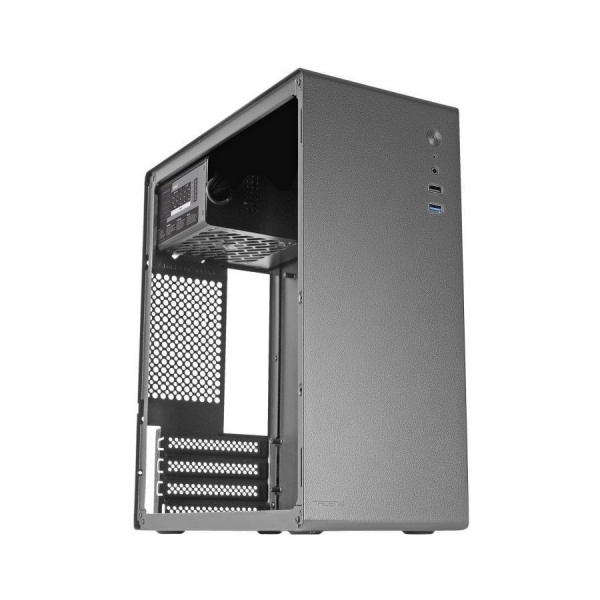 Tacens ORUMX500 Mini Tour Ultra Compact Slim - Structure en Acier Résistant - Alimentation SFX 500W - Ventilation Efficace - Support MicroATX/Mini-ITX - Couleur Noir