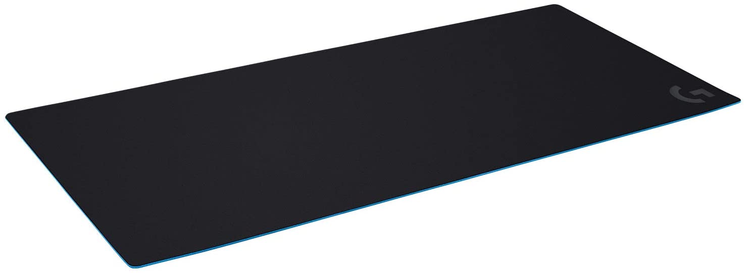 Tapis de souris de jeu Logitech G840 XL - Flexible - Base en caoutchouc - 90x40x0,3cm - Couleur noire