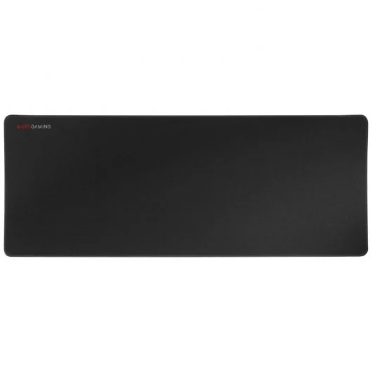 Tapis de souris de jeu Mars Gaming MMPXL XL - Bords renforcés - Antidérapant - Taille 800x300x4mm - Couleur Noir