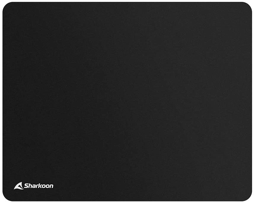 Tapis de souris de jeu Sharkoon 1337 V2 XL - Antidérapant - Surface hydrofuge - Taille 444x355x2,4 mm