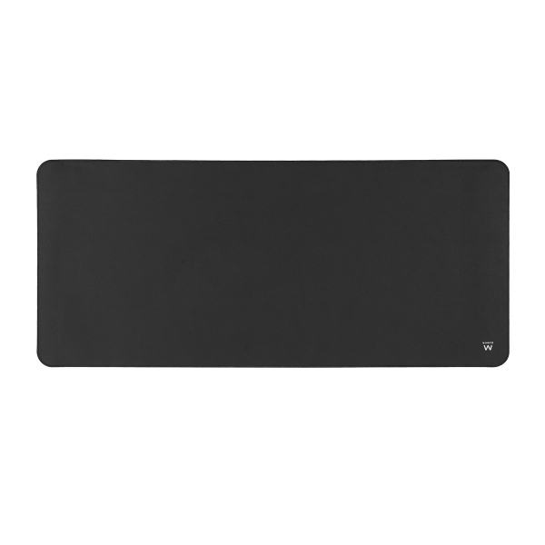 Tapis de souris extra large Ewent pour le bureau et les jeux vidéo - Extra large - Surface en polyester (Lycra) - Base en caoutchouc antidérapant - 900 x 400 x 3 mm - Noir