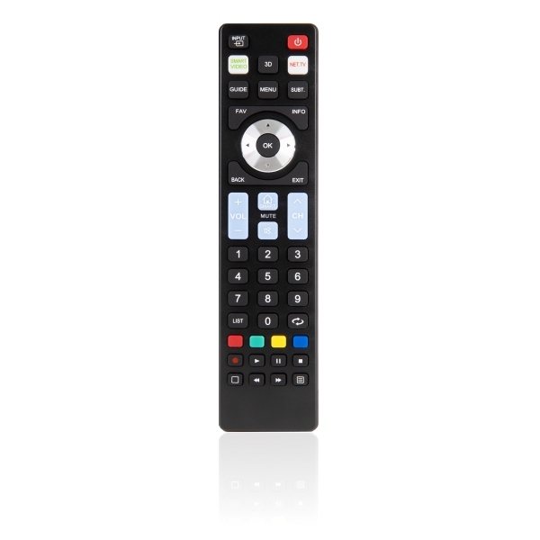 Télécommande Ewent Smart TV – Téléviseurs LG, Samsung, Sony, Panasonic et Philips – Noir