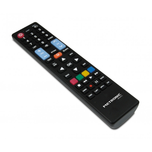 Télécommande Metronic compatible avec les téléviseurs LG - Noir