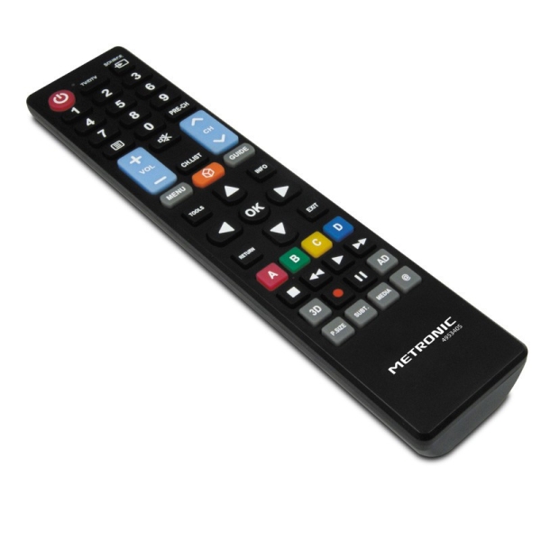 Télécommande Metronic compatible avec les téléviseurs Samsung - Noir