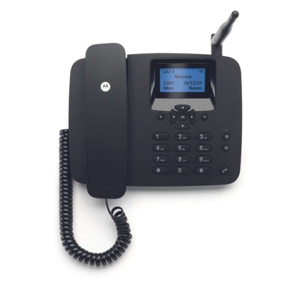 Téléphone fixe Motorola FW200L - GSM - SIM uniquement - Mains libres