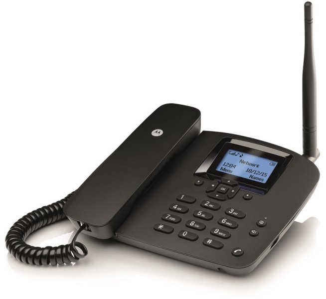 Téléphone fixe Motorola FW410L - 4G - SIM uniquement - Mains libres