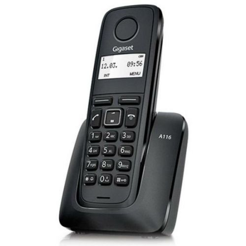 Téléphone sans fil Gigaset A116 Dect avec identification de l'appelant - Répertoire de 50 contacts - 10 mélodies