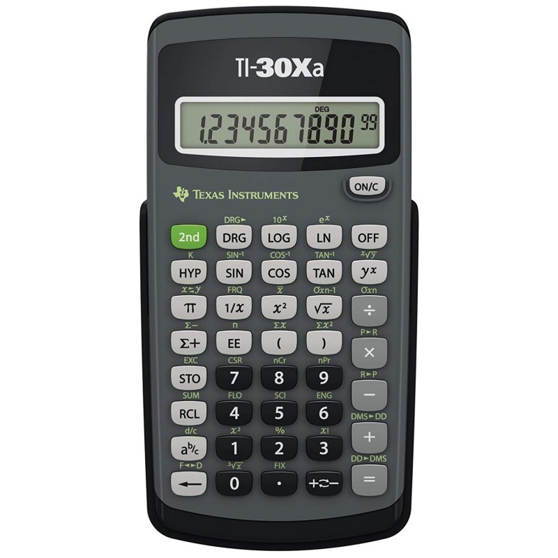 Texas Instruments TI-30XA Calculatrice Scientifique MultiView