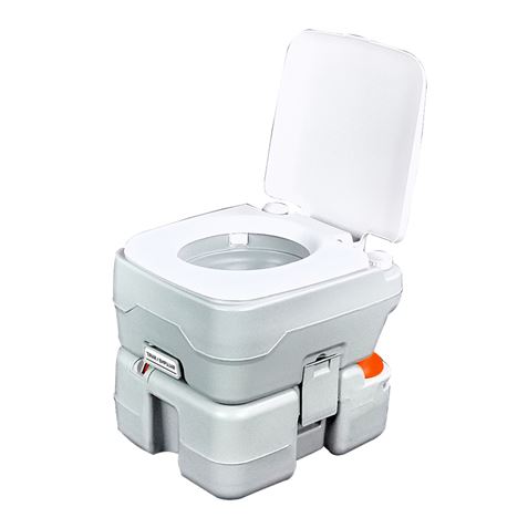 Toilette Chimique Portative Muvip 15 Litres avec Niveau - Couleur Blanc