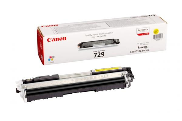 Canon toner 729Y jaune