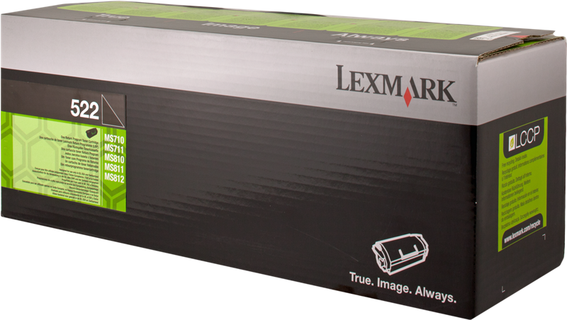 Lexmark 522 (52D2000) Toner noir