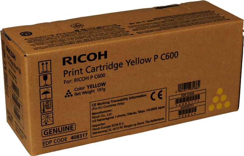 Ricoh toner 408317 jaune