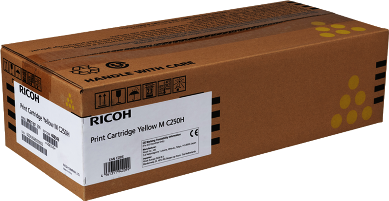 Ricoh toner 408343 (M C250H) jaune