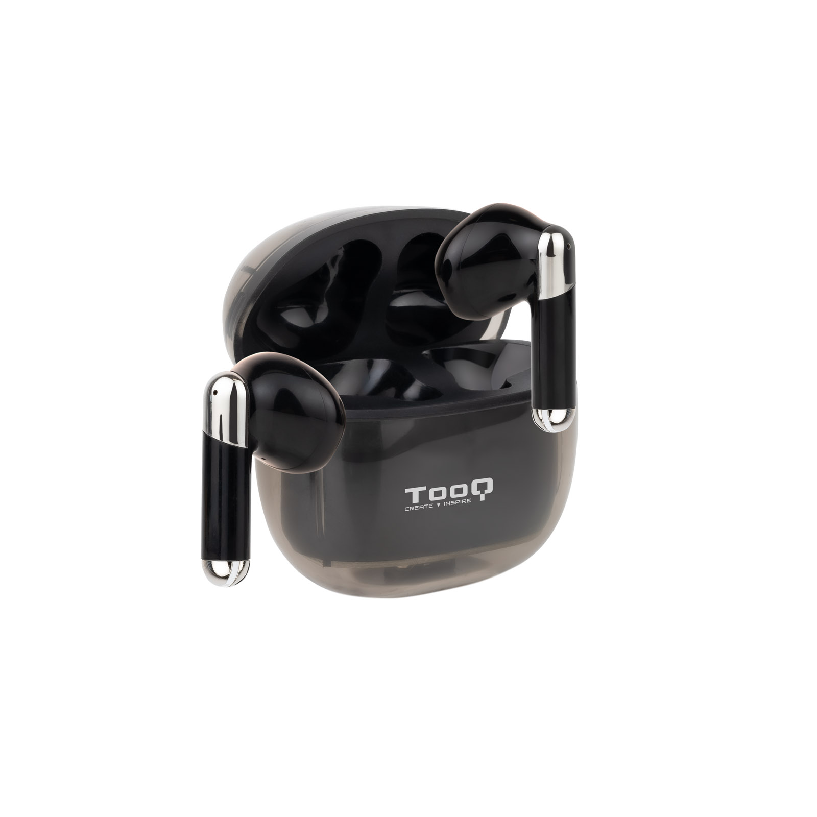 Tooq Casque Sans Fil + Microphone "Onyx" - Noir