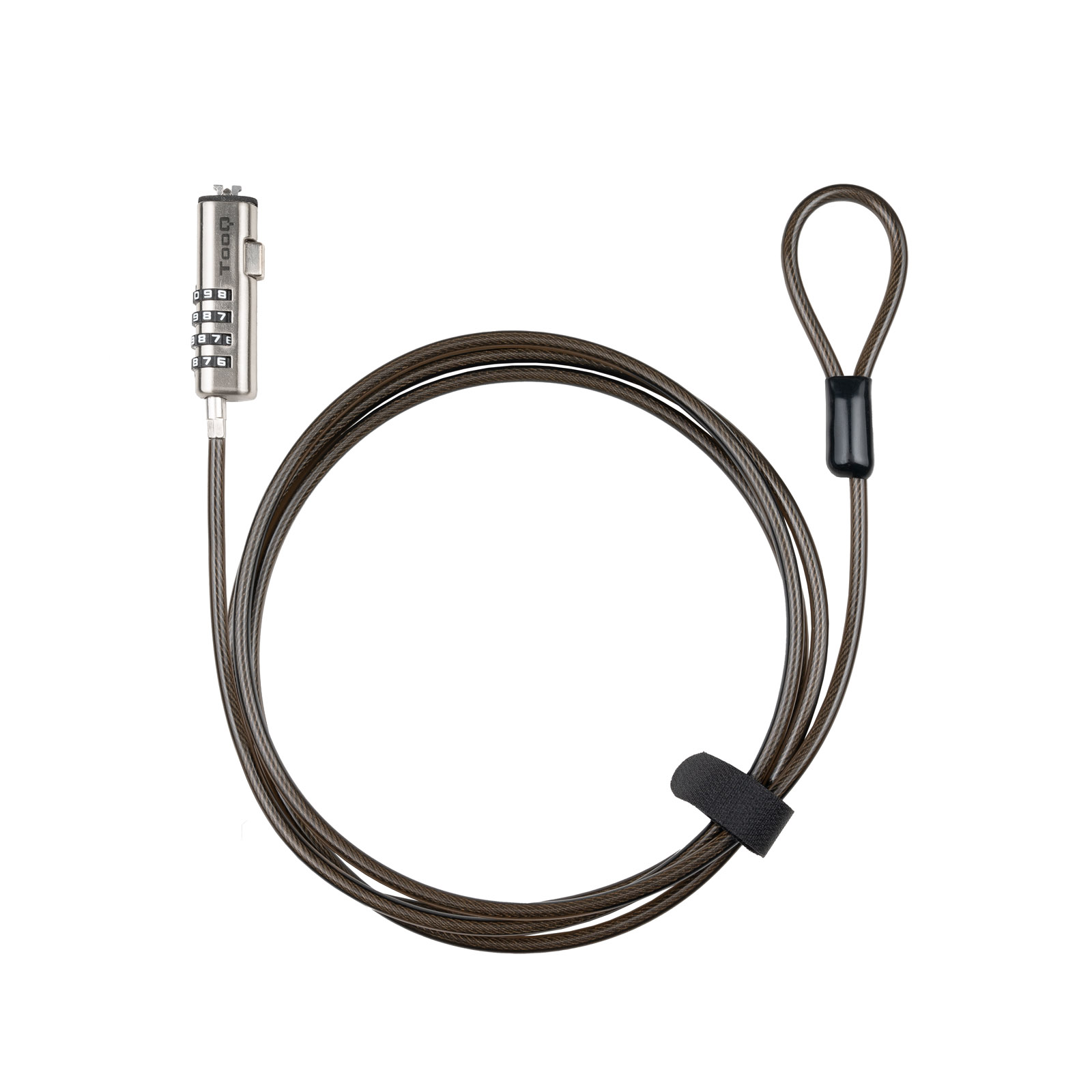 Tooq Nano Câble de sécurité 2,5 x 6 mm Combinaison portable – Couleur grise