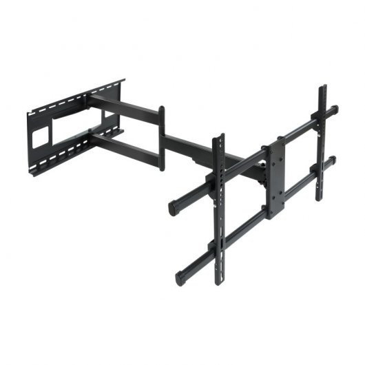 Tooq Support Mural avec Bras Articulé pour TV 43"-80" - Grand Angle - Pivotant et Inclinable - Poids Max 50Kg - VESA 800x400mm - Couleur Noir