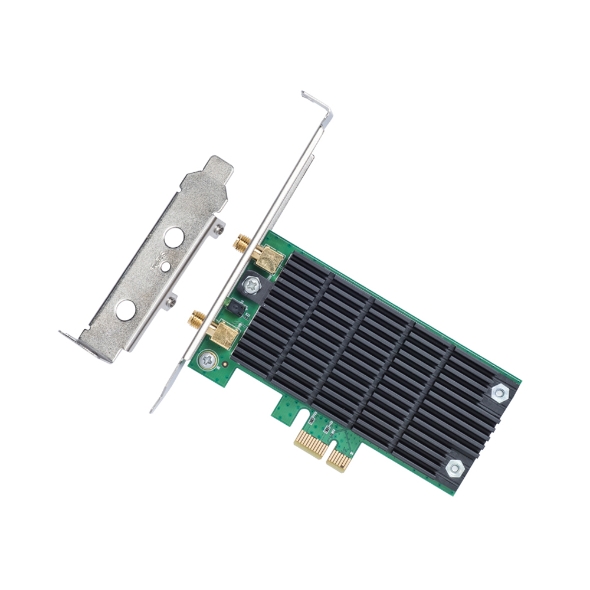 TP-LINK Archer T4E Adaptateur WiFi PCI Express Dual Band AC1200 - Beamforming - 2 Antennes Externes