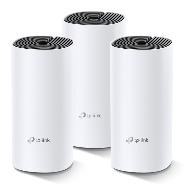 TP-Link Hybrid WiFi System Mesh AC1200 - Pack de 3 - Couverture Wi-Fi 370m2