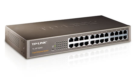 TP-Link TL-SF1024D Switch 24 Ports à 10/100Mbps