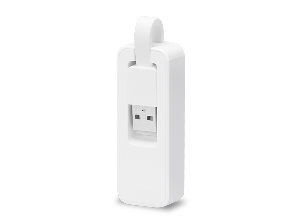 TP-LINK UE200 Adaptateur Réseau USB 2.0 vers Ethernet à 100Mbps - Plug &amp; Play - Compatible Windows, Mac et Linux - Câble Rétractable - Couleur Blanche