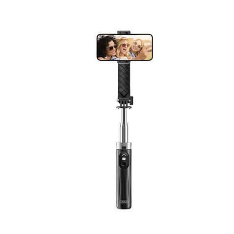 Trépied XO + Perche à Selfie Bluetooth SS11 - Noir