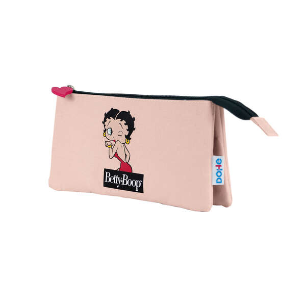 Trousse Dohe Triple Compartiment - En Polyester Souple et Résistant - Double Fermeture Éclair - Idéale pour Ranger Plusieurs Ustensiles