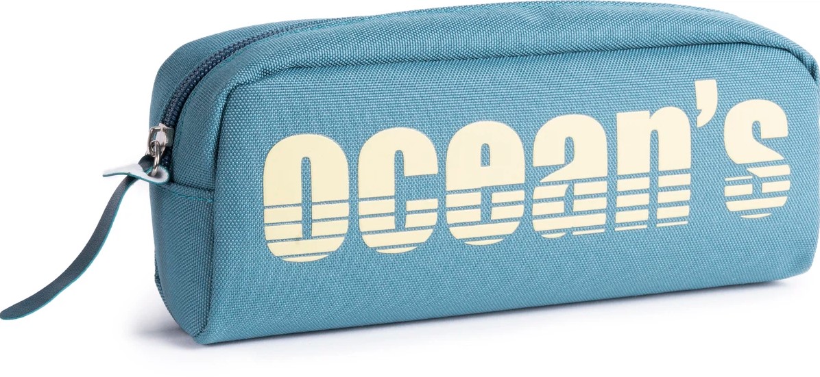 Trousse Oceans Wave California 1-Zip - Poignée Ergonomique - Couleur Bleu