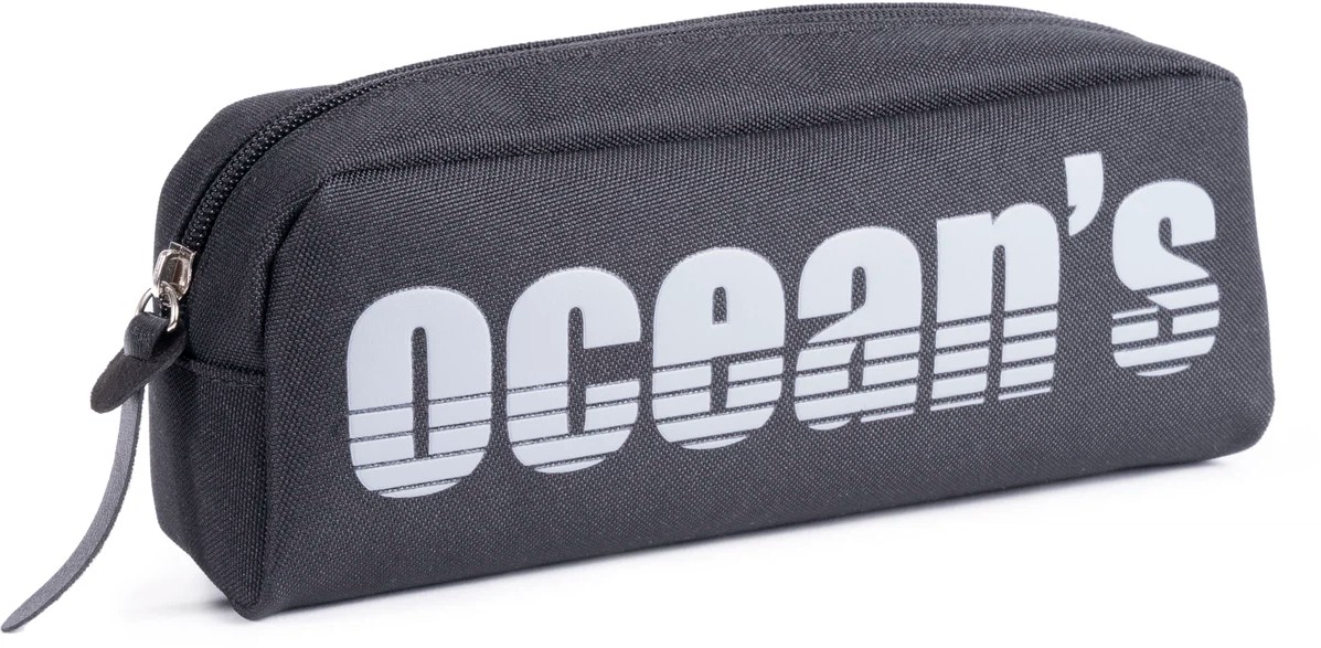 Trousse Oceans Wave California 1-Zip - Poignée Ergonomique - Couleur Gris Foncé