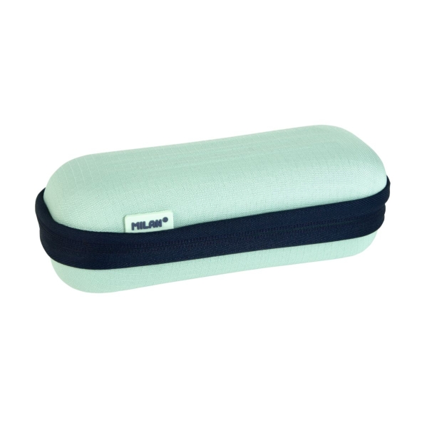 Trousse ovale semi-rigide Milan Collection 430 - Compartiment intérieur en filet - Tissu résistant aux déchirures - Vert
