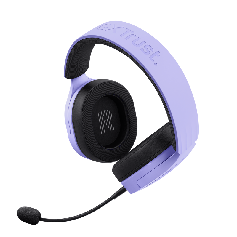 Trust GXT489 Fayzo Casque Gaming - Jack 3,5 mm - Violet