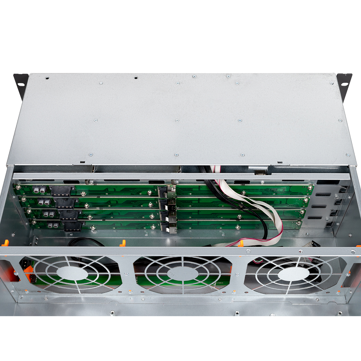Unykach HSW4416 Server 3U Rack 16 Bays Hot Swap - Tailles de disque prises en charge 3,5" - Cartes mères compatibles EEB, CEB, ATX, MicroATX - USB-A 2.0