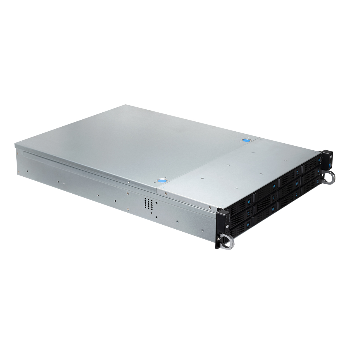 Unykach Server 2U Rack 12 Bays Hot Swap - Tailles de disque prises en charge 2,5", 3,5" - Cartes mères compatibles EEB, CEB, ATX, MicroATX - USB-A 2.0