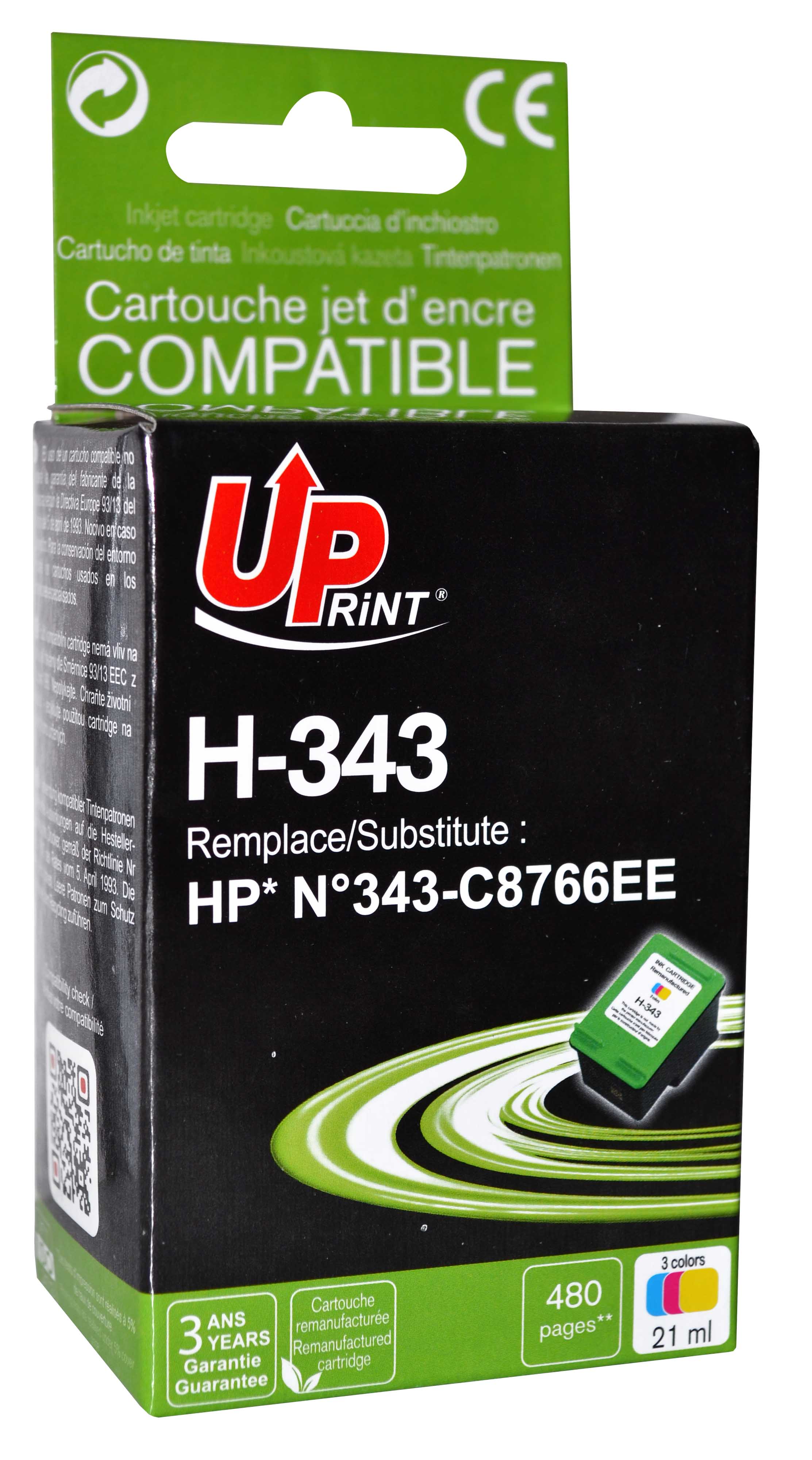 Cartouche PREMIUM compatible HP 343 couleur