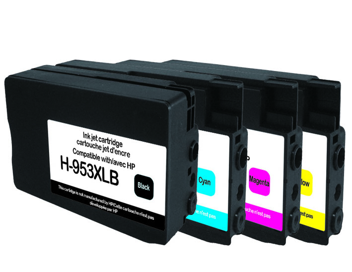Pack UPrint compatible HP 953XL, 4 cartouches