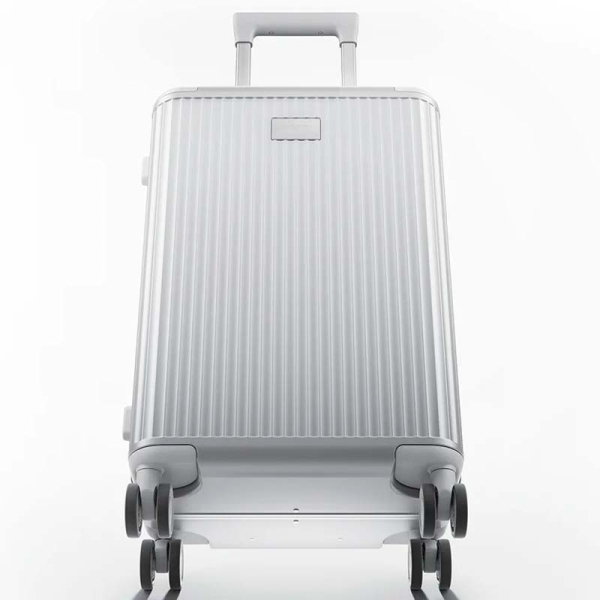 Valise à roulettes Xiaomi Cadre Aluminium 20" 31L - Poignée Réglable 4 Niveaux - Double Serrure TSA - Structure Aluminium, Coque Polycarbonate - Couleur Argent
