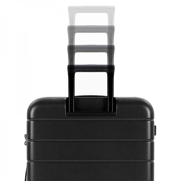 Valise à roulettes Xiaomi Classic Pro 104L - Roues pivotantes - Poignée télescopique verticale et poignée horizontale - Serrure à code TSA - Serrure anti-éclatement - Couleur noire