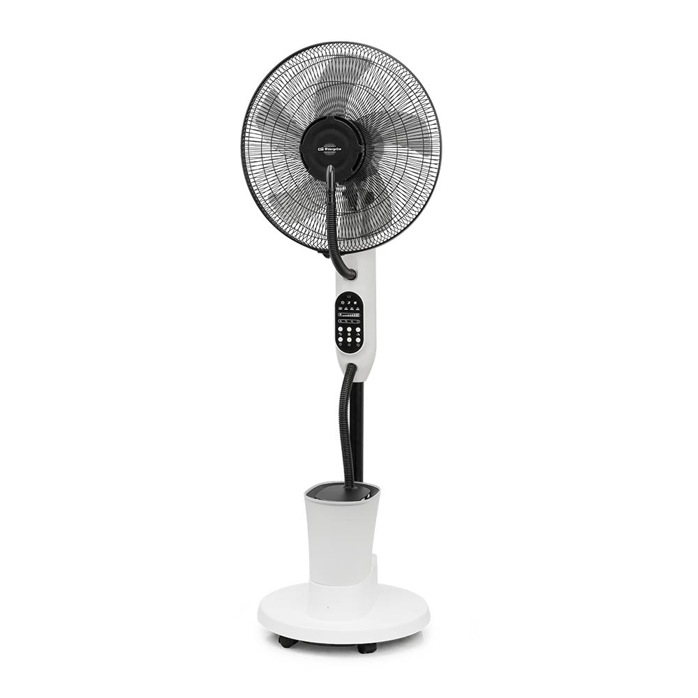 Ventilateur brumisateur Orbegozo SFA 6600 - 3 niveaux de brumisation - 3 modes de fonctionnement - Télécommande - Panneau LED et hauteur réglable