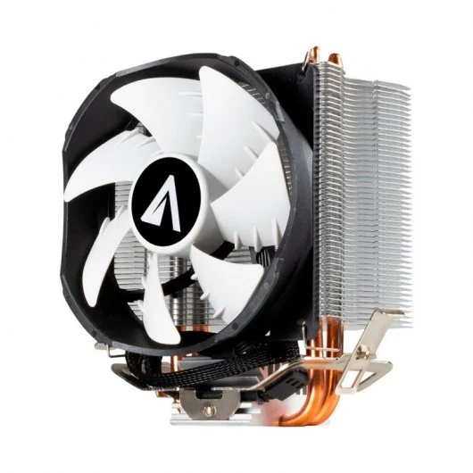 Ventilateur CPU Abysm Gaming Snow II 100mm avec dissipateur thermique 2 caloducs - Max. 1800rpm - Couleur Blanc/Noir