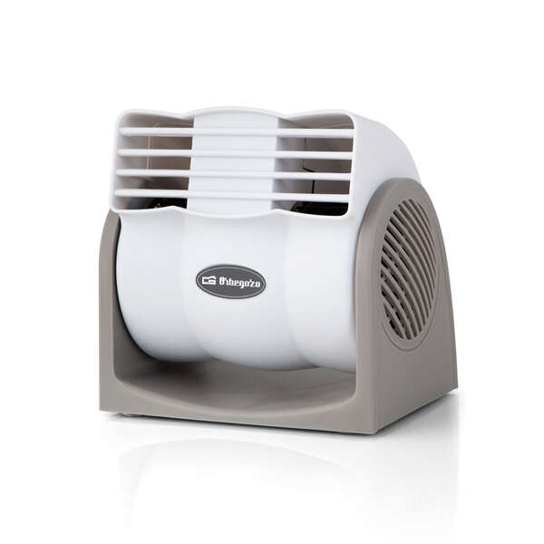 Ventilateur de Bureau Orbegozo TM 1915 - Base Stable et Grille de Protection - 2 Vitesses de Ventilation - Tête Multi-Réglable - Puissance 28W