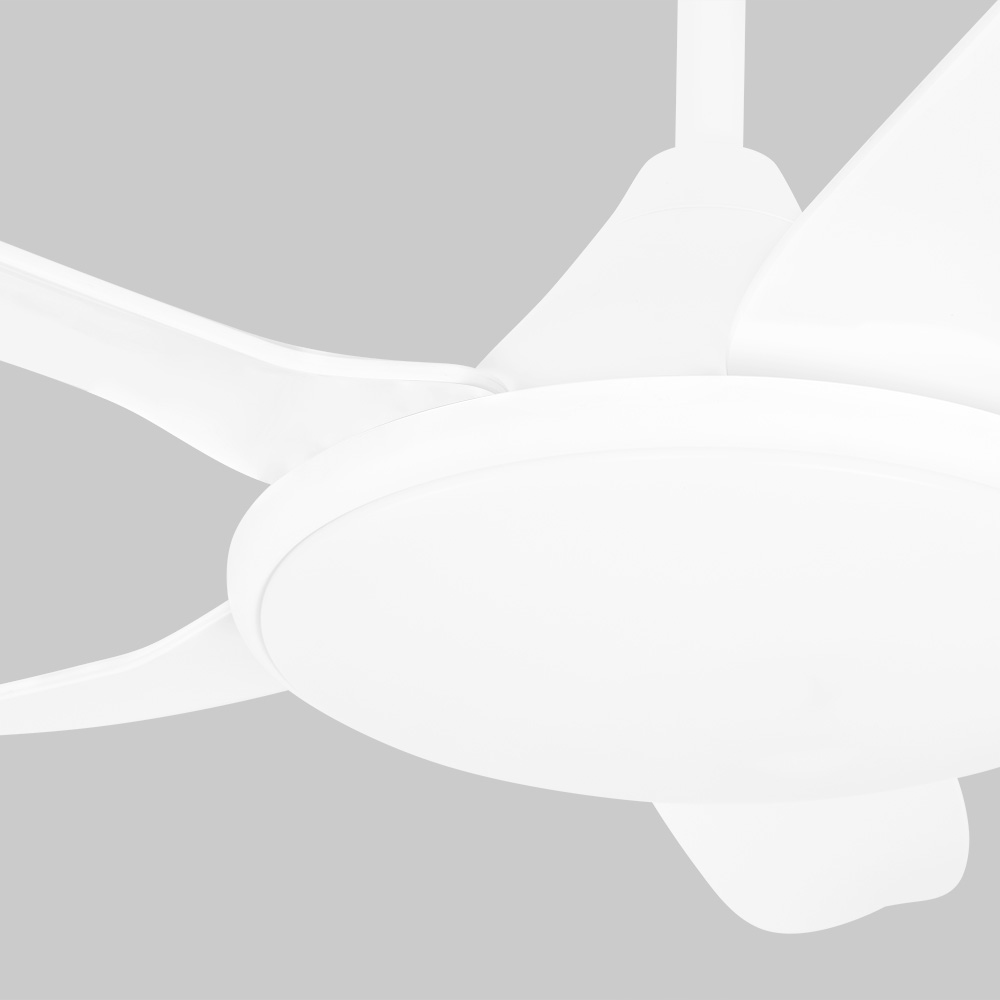 Ventilateur de Plafond Intelligent Orbegozo Breeze - Moteur CC Faible Consommation - 6 Vitesses - Silencieux - Mode Réversible - Minuterie Programmable - Lumière LED Trois Tons - Télécommande
