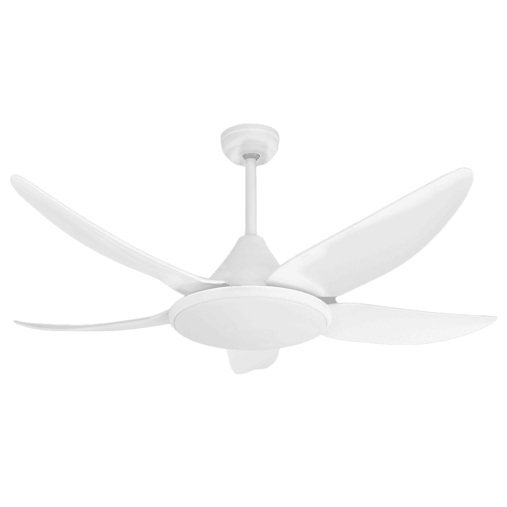 Ventilateur de Plafond Intelligent Orbegozo Breeze - Moteur CC Faible Consommation - 6 Vitesses - Silencieux - Mode Réversible - Minuterie Programmable - Lumière LED Trois Tons - Télécommande