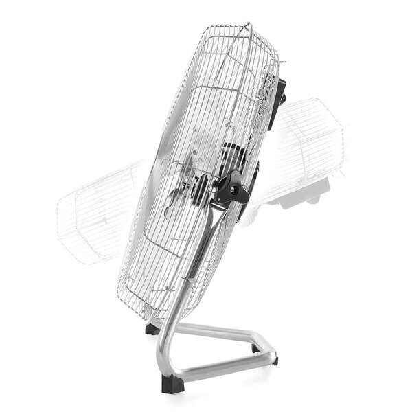 Ventilateur industriel Orbegozo PW 0851 - Ventilateur industriel puissant à 3 vitesses et sécurité anti-basculement - Poignée de transport et support de cordon pour plus de confort