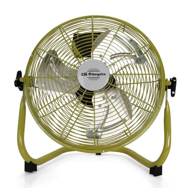 Ventilateur Industriel Orbegozo PW 1531 - Puissance 50W - Pales 30cm - 3 Vitesses - Sécurité Anti-Basculement - Tête Réglable - Poignée de Transport