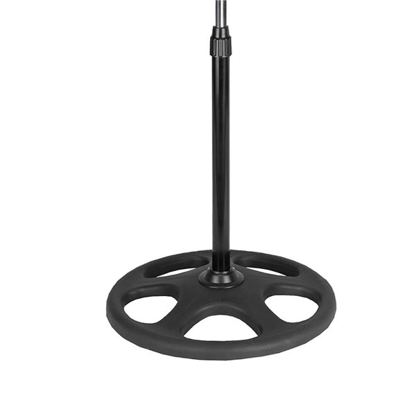 Ventilateur industriel sur pied Muvip - 75 W - 45 cm - 3 vitesses - Argent/Noir