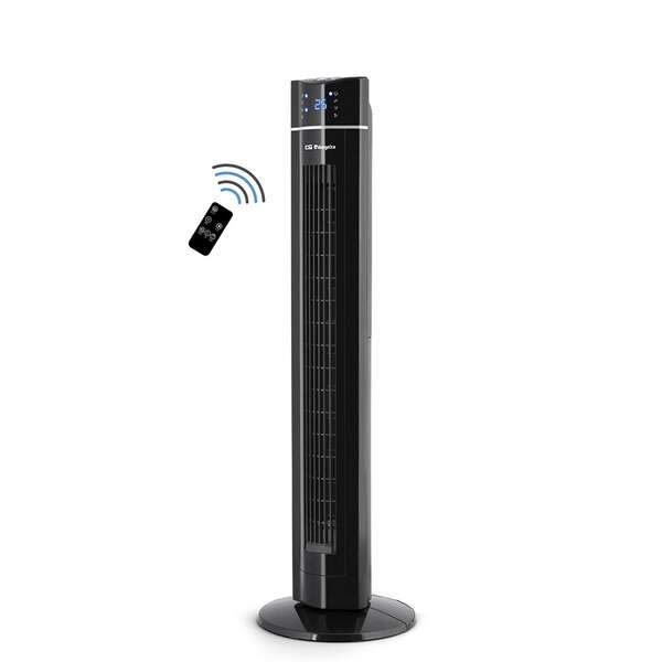 Ventilateur Tour Ionique Orbegozo TWM 1009 - Puissant et Technologique - Écran LED - Télécommande - Minuterie et Bac à Essences