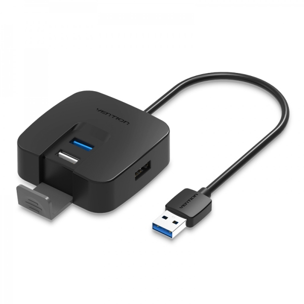 Vention HUB 4 en 1 de 1xUSB3.0 à 3xUSB2.0 - 0,15m - Couleur Noir