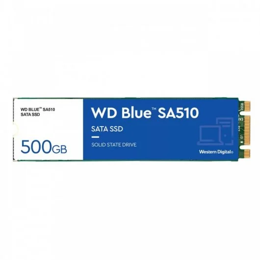 WD Blue SA510 Disque dur solide SSD 500 Go M2 SATA 3