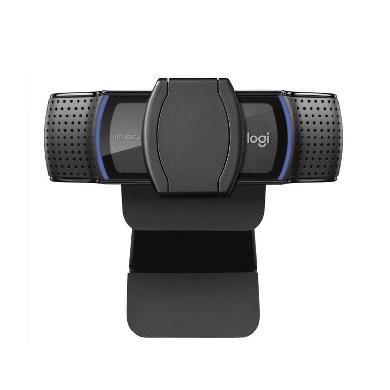 Webcam Logitech C920e Full HD 1080p USB 3.2 - Mise au point automatique - Microphones intégrés - Obturateur - Champ de vision de 78º - Câble de 1,50 m - Couleur noire