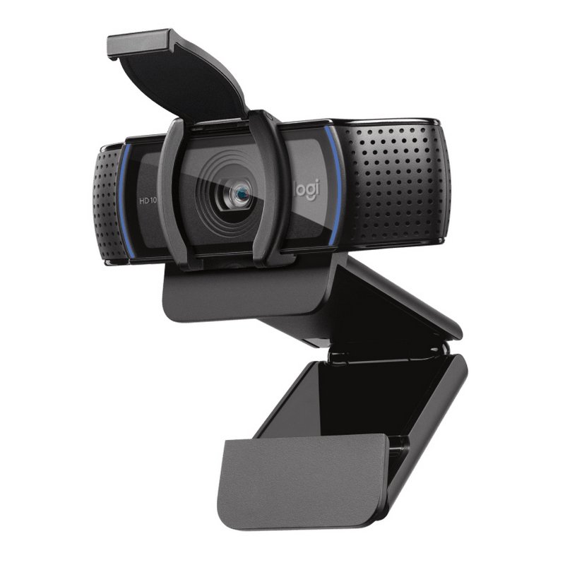 Webcam Logitech C920e Full HD 1080p USB 3.2 - Mise au point automatique - Microphones intégrés - Obturateur - Champ de vision de 78º - Câble de 1,50 m - Couleur noire