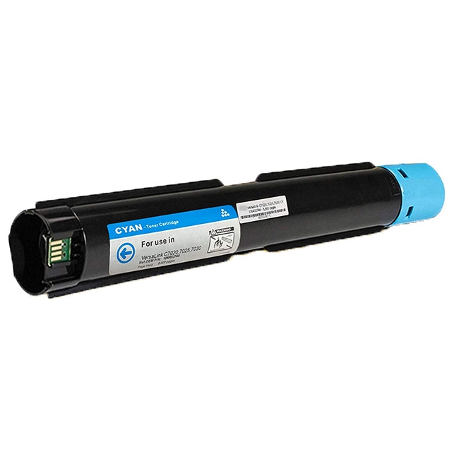 Toner compatible Xerox VersaLink C7000 cyan - Remplace 106R03760/106R03764